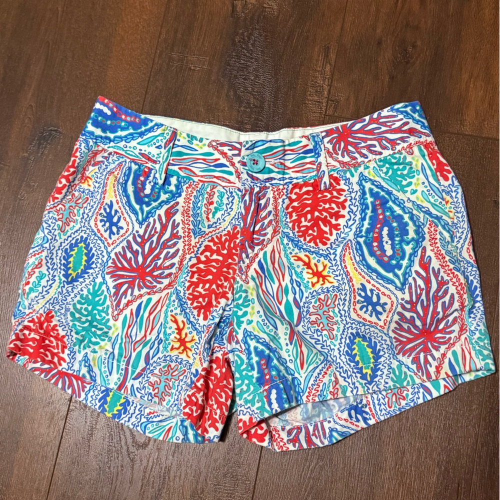 Lilly Pulitzer Callahan Shorts Sz 2